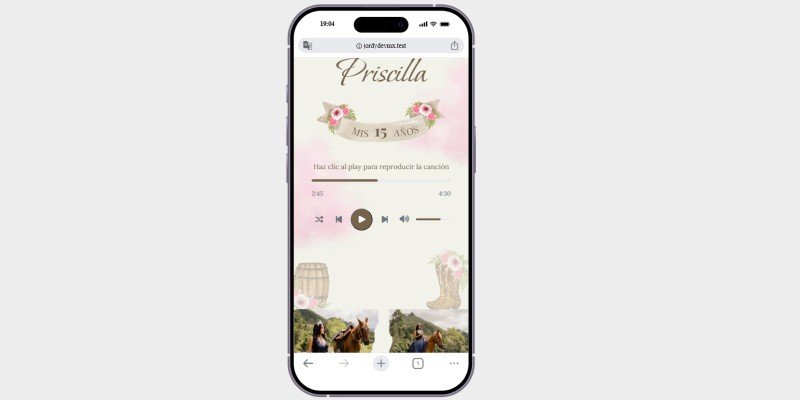 Invitación modelo-5_01 personalizada D’ZOAR Ciudad Juárez