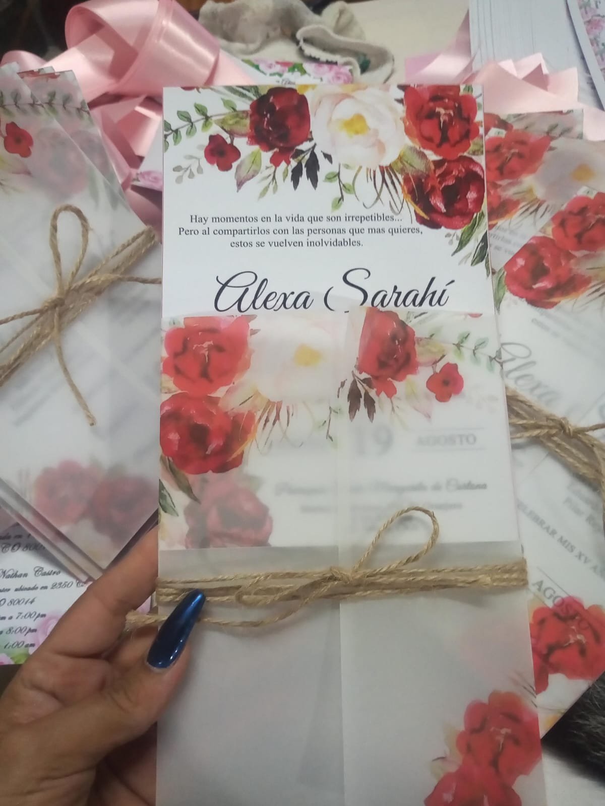 Invitación personalizada D’ZOAR Ciudad Juárez